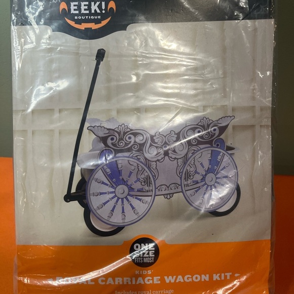 EEK! Boutique Royal Carriage Wagon Kit - Purple and Black - Picture 1 of 7